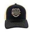 Interstate Music Richardson Style 112 Snapback Hat, Black Gold Online now