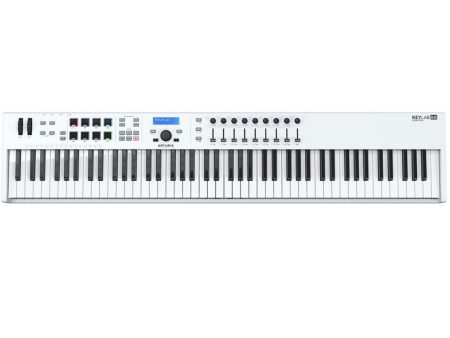 Arturia Keylab 88 Essential Keyboard Controller - White Online