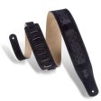 Levy s 2  Suede Strap with Celtic Emboss in Black Discount