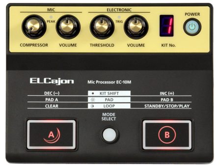 Roland EC-10M Clip Mic Processor for Cajon on Sale