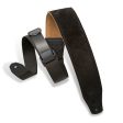 Levy s 2.5  Right Height™ Padded Suede Strap in Black Sale