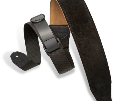 Levy s 2.5  Right Height™ Padded Suede Strap in Black Sale