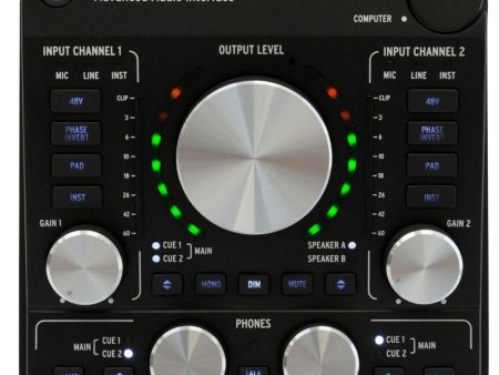 Arturia Audiofuse (Rev2) Audio Interface - Black Hot on Sale