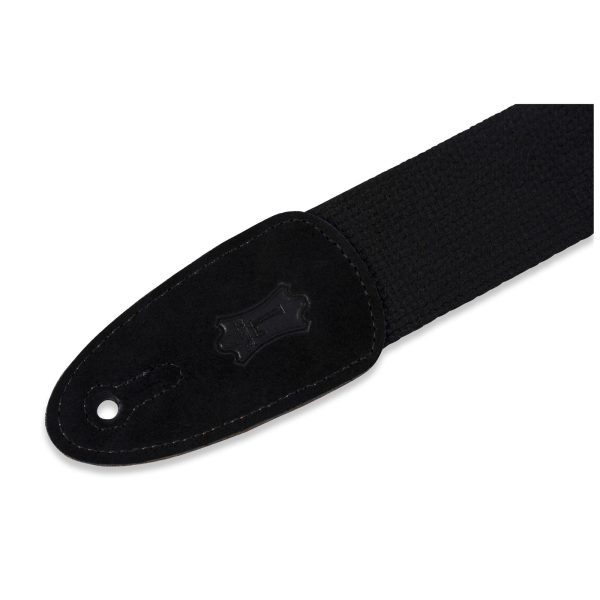 Levy s 2  Cotton Strap in Black For Sale