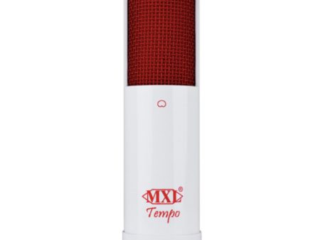 MXL Tempo USB Condenser Microphone - White Red Hot on Sale