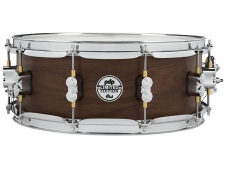 DW PDP Maple Walnut 5.5  X 14  Snare Drum Online now