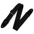 Levy s 2  Cotton Strap in Black For Sale