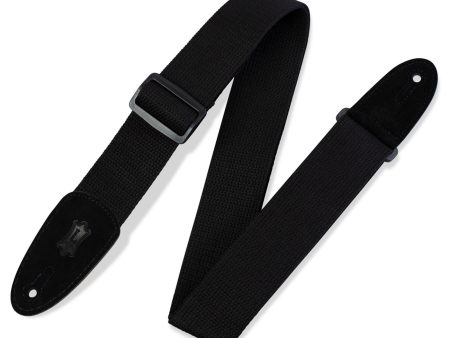 Levy s 2  Cotton Strap in Black For Sale