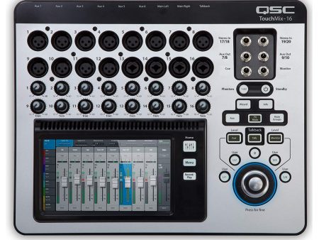 QSC TouchMix-16 22-Channel Compact Digital Mixer Fashion