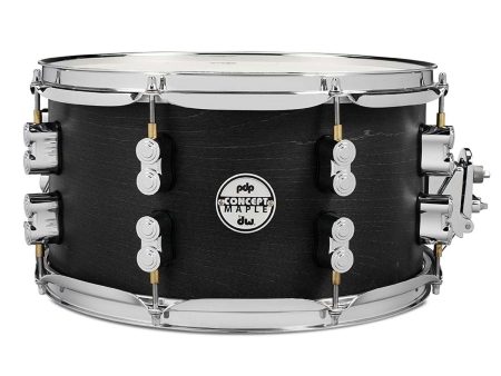 DW PDP Concept Snare 7  X 13  Black Wax Snare Drum Cheap