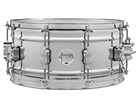 DW PDP Concept 6.5  X 14  Steel Crome Snare Drum Cheap