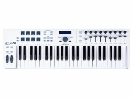 Arturia Keylab 49 Essential Keyboard Controller - White Online