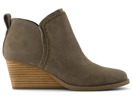 Kaia Ankle Boot - Canteen Suede Online Hot Sale