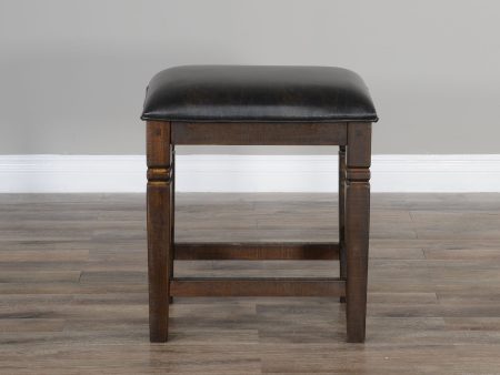 24”H Homestead Stool w  Cushion Seat Sale