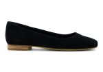 Briella Ballet Flat - Black Suede Online now