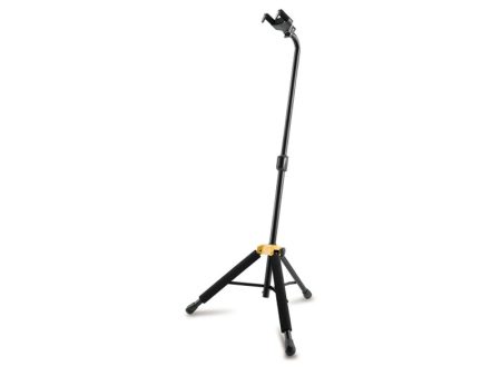 Hercules Stands GS414B PLUS Single Guitar Stand with Auto Grip System For Sale