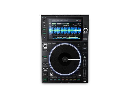 Denon DJ SC6000M Prime Professional DJ Media Player with 8.5  Motorized Platter & 10.1  Touchscreen For Discount