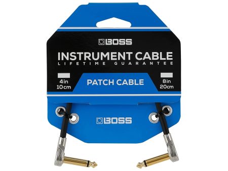 Boss BPC-4-3 Patch Cable 10CM 3-Pack on Sale