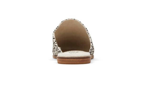 Jade Slip On Flat - Fog Flocked Mini Cheetah For Cheap