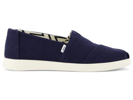 Alpargata Plus - Navy Canvas Hot on Sale