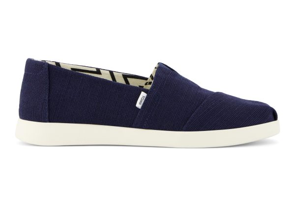 Alpargata Plus - Navy Canvas Hot on Sale