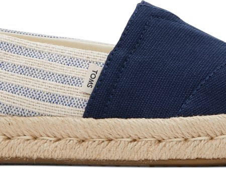 Women s Alpargata Rope 2.0 - Navy University Stripes Supply