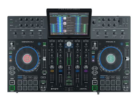 Denon DJ Prime4 4 Channel Standalone DJ system Media Player Online Hot Sale