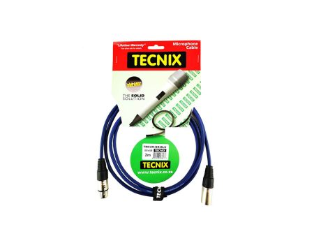 Tecnix 3pin Digital DMX Cable XLR to XLR 2m Hot on Sale