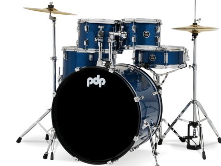 Pacific Drums DWPDCE2215KTRB Drum Kit With Hardware For Sale