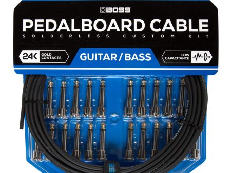 Boss BCK-24 Pedal Board Cable Kit - 24 , 24 Connectors Cheap