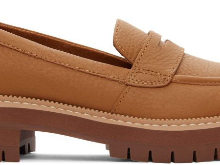 Cara Loafer - Tan Leather Online