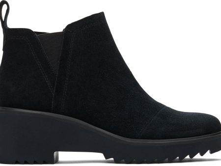 Maude Ankle Boot - Black Black Suede Hot on Sale