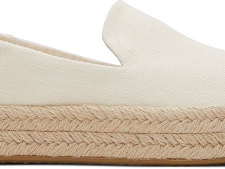 Carolina Espadrille - Light Natural Twill Fashion