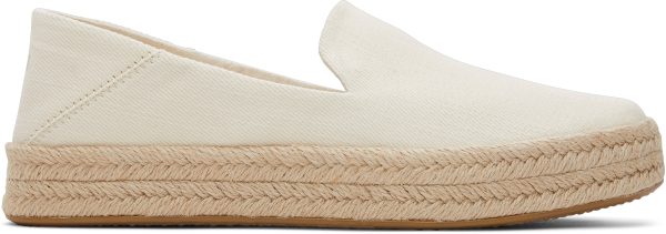 Carolina Espadrille - Light Natural Twill Fashion