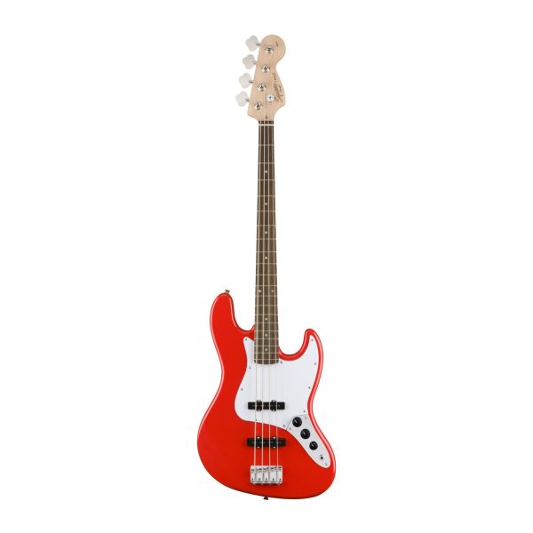 Fender Squier 037-0760-570 Affinity Series Jazz Bass Guitar Race Red Online Hot Sale