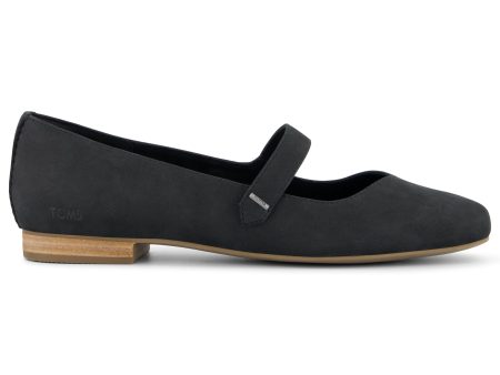 Bianca Flat - Black Leather Cheap