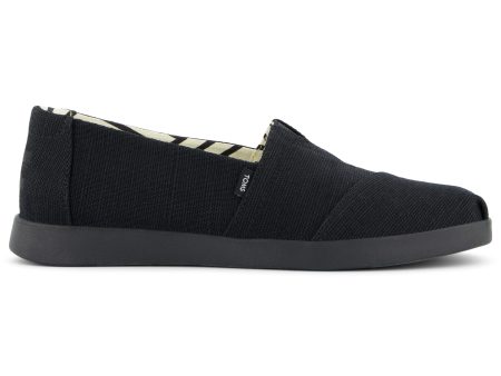 Alpargata Plus - Black Black Canvas Online now