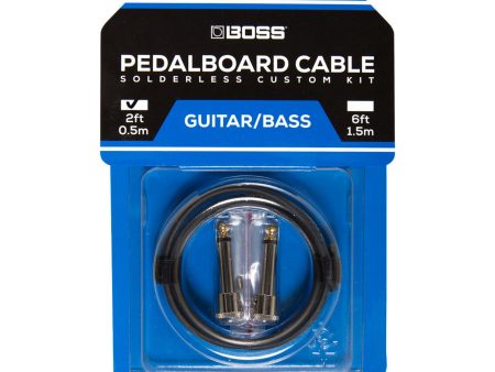 Boss BCK-2 Pedal Board Cable Kit - 2 , 2 Connectors Fashion