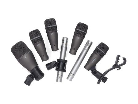 Samson DK707 7-piece Drum Microphone Kit Fashion