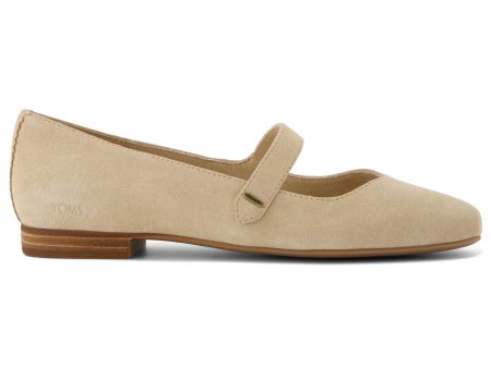 Bianca Flat - Oatmeal Suede Online Hot Sale