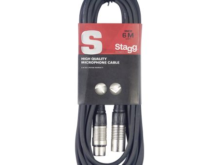 Stagg STAG-SMC6 6m XLR-XLR Microphone Cable Cheap