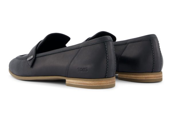 Lynette Loafer - Black Leather Online Hot Sale