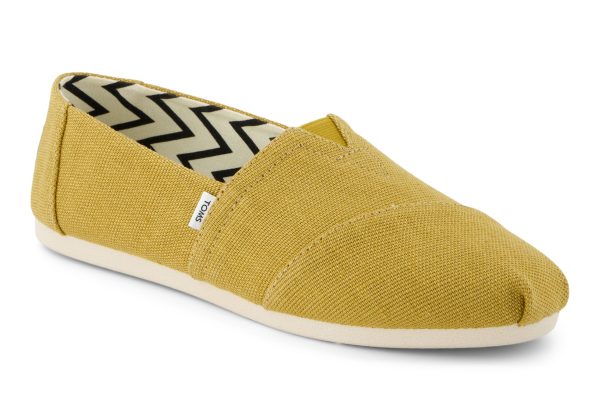 Women s Alpargata Classic - Golden Honey Canvas For Discount