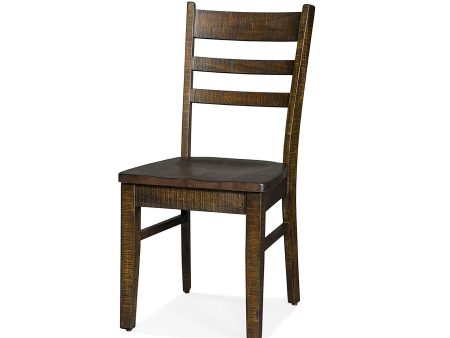 Homestead Ladderback Chair, Wood Seat Supply