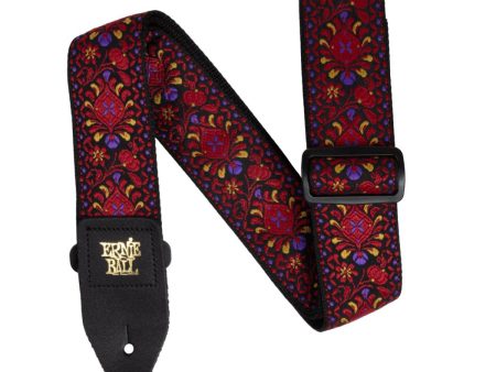 Ernieball 4151-AA Royal Orleans Jacquard Guitar Strap For Discount