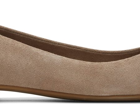 Briella Ballet Flat - Dune Suede on Sale