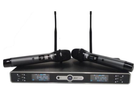 Lane LR662 Dual Hand-Held Wireless Microphone System Online