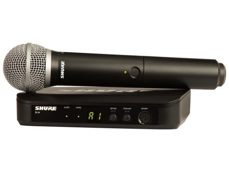 Shure BLX24E-PG58-H8E Wireless Vocal System With PG58 (518-542 MHz) on Sale