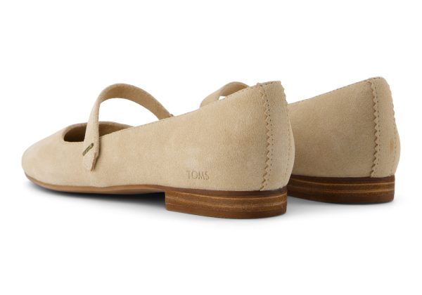 Bianca Flat - Oatmeal Suede Online Hot Sale