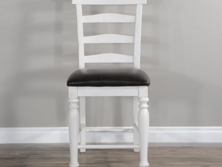 24 H Carriage House Ladderback Barstool, Cushion Seat Sale